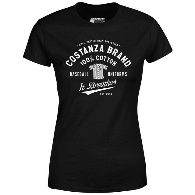 Costanza Brand Cotton Baseball Uniforms - Women's T-Shirt Female Product Image