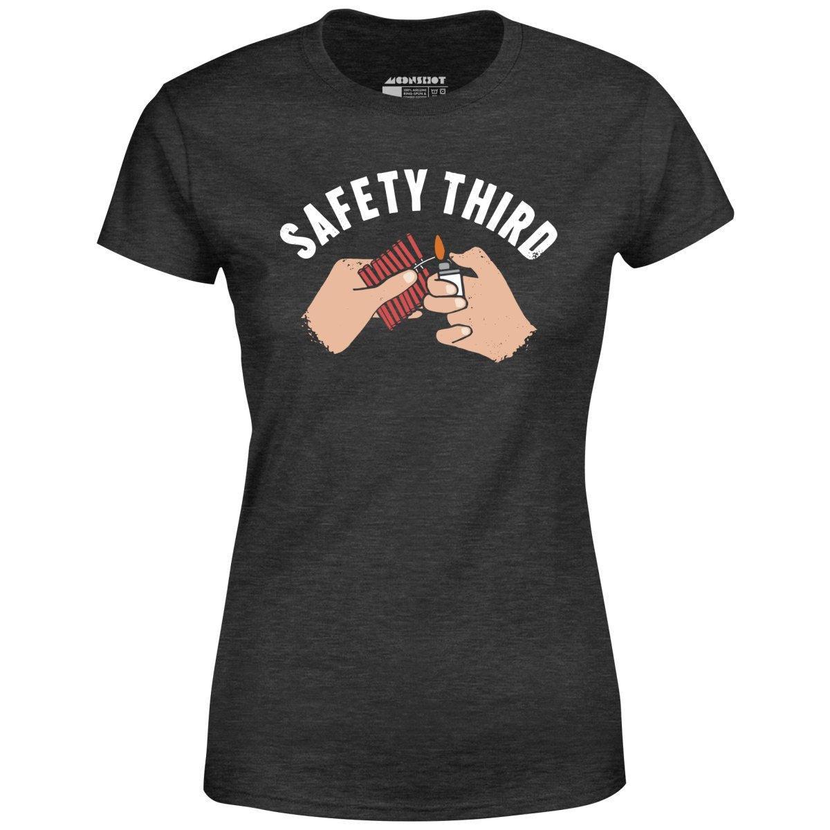 Safety Third - Women's T-Shirt Female Product Image