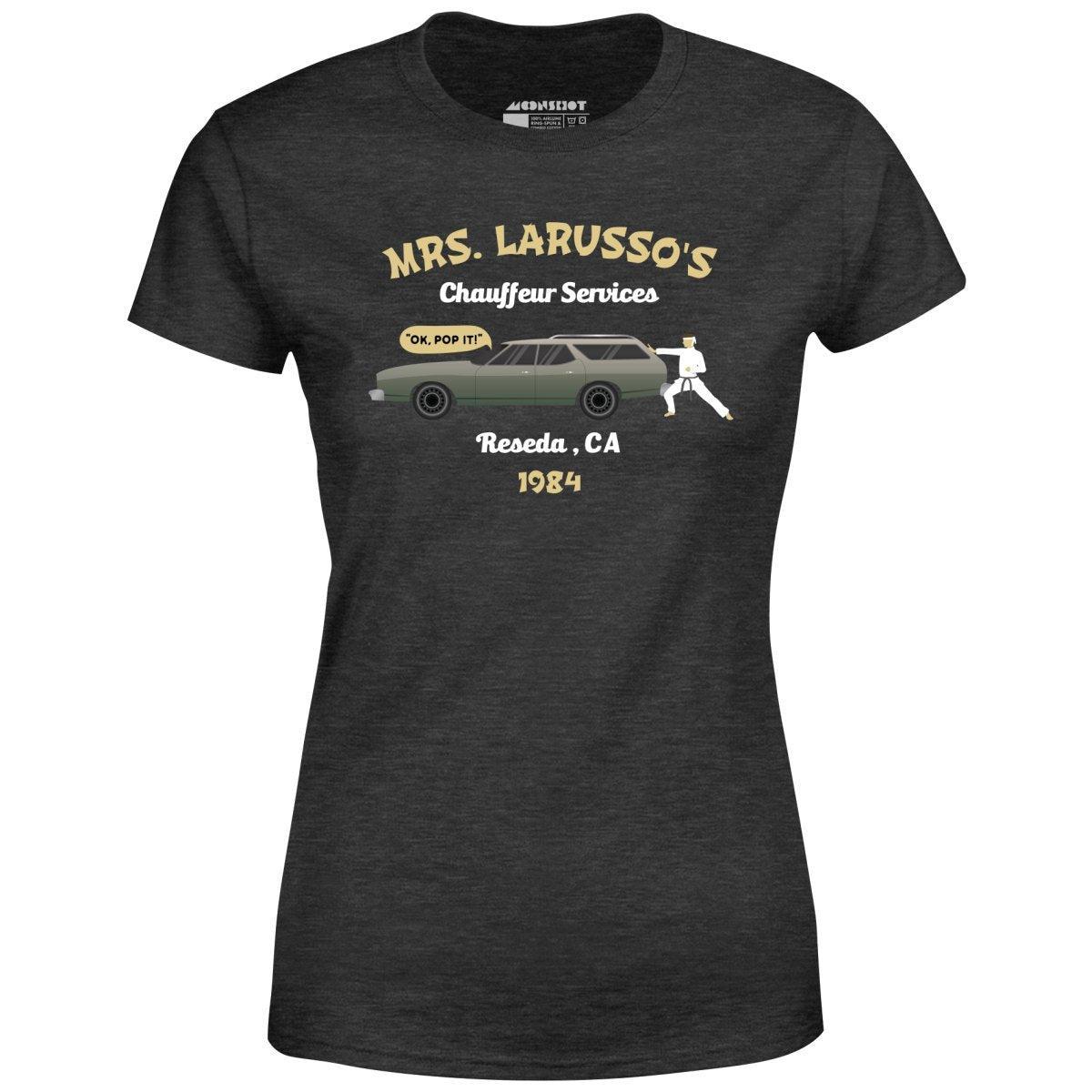 Mrs. Larusso's Chauffeur Services - Women's T-Shirt Female Product Image