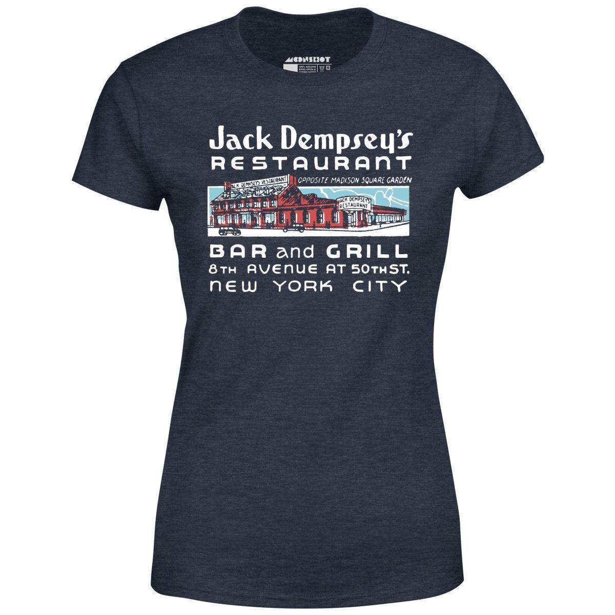 Jack Dempsey's v2 - Manhattan, NY - Vintage Restaurant - Women's T-Shirt Female Product Image