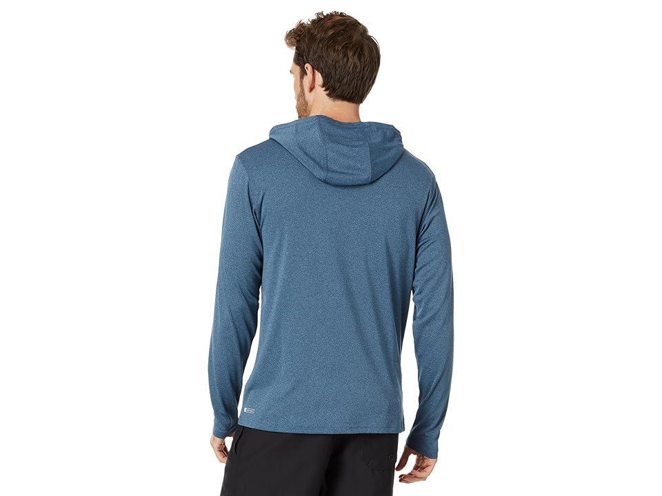 Rip Curl Stack Hooded Long Sleeve UV Tee (Navy Marle) Men's Swimwear Product Image