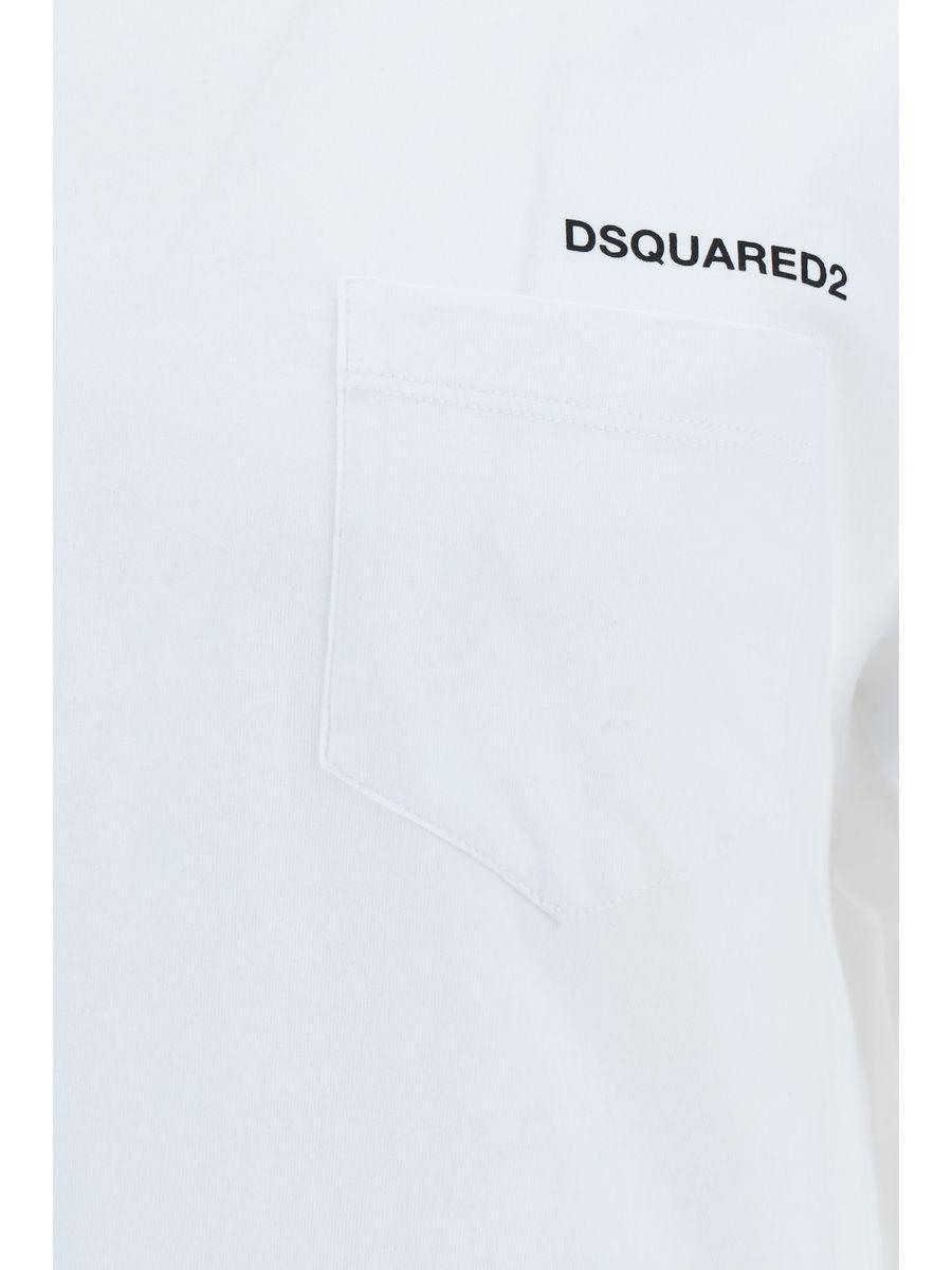 DSQUARED2 Topwear In White Product Image