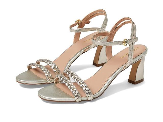 Cole Haan Alyse Braided Sandal 65 mm Leather) Women's Shoes Product Image