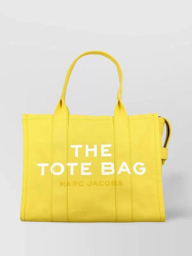 MARC JACOBS The Large Tote Bag In Yellow Product Image