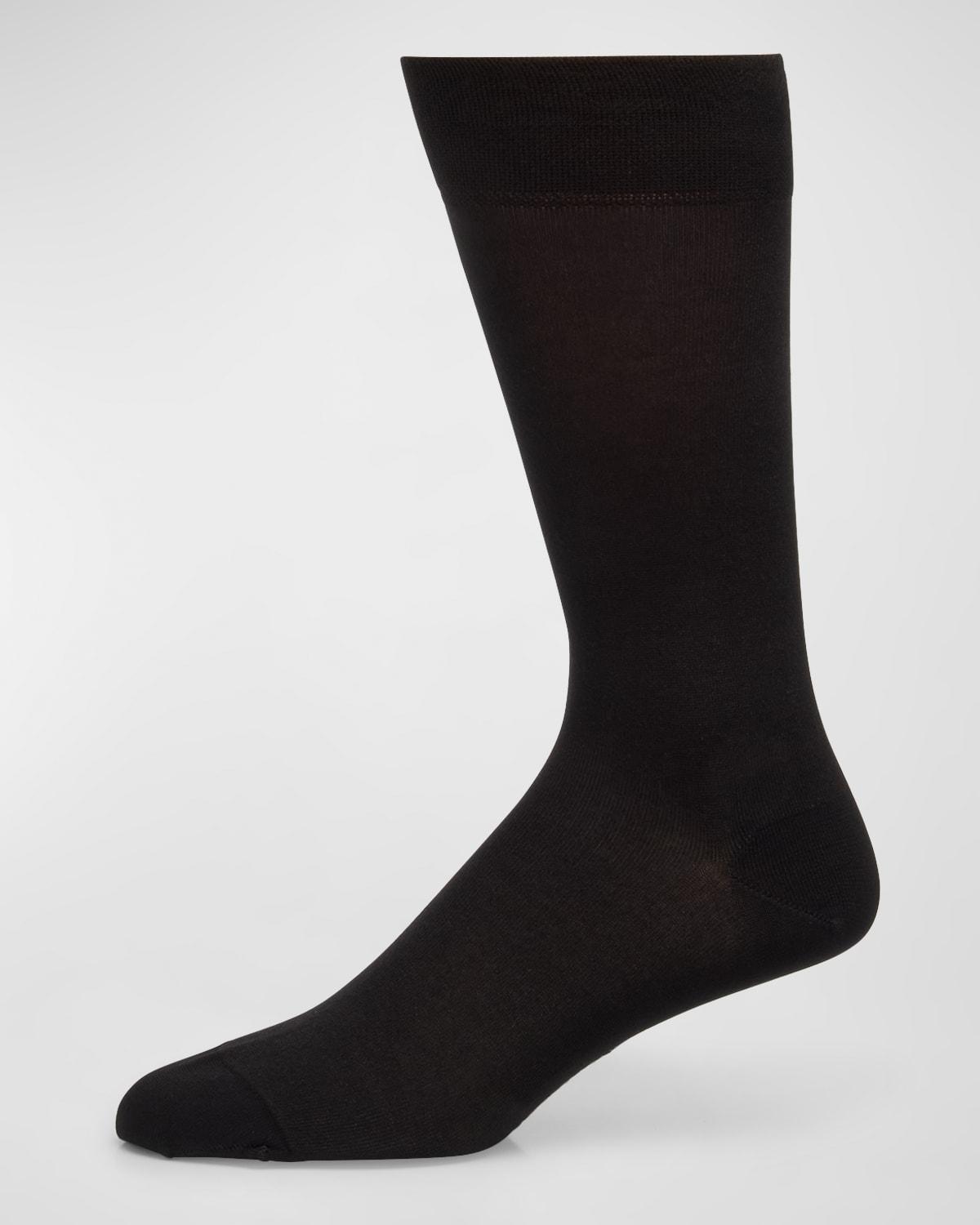 Mens Fresh Of Modal Crew Socks, Set of 3 Product Image