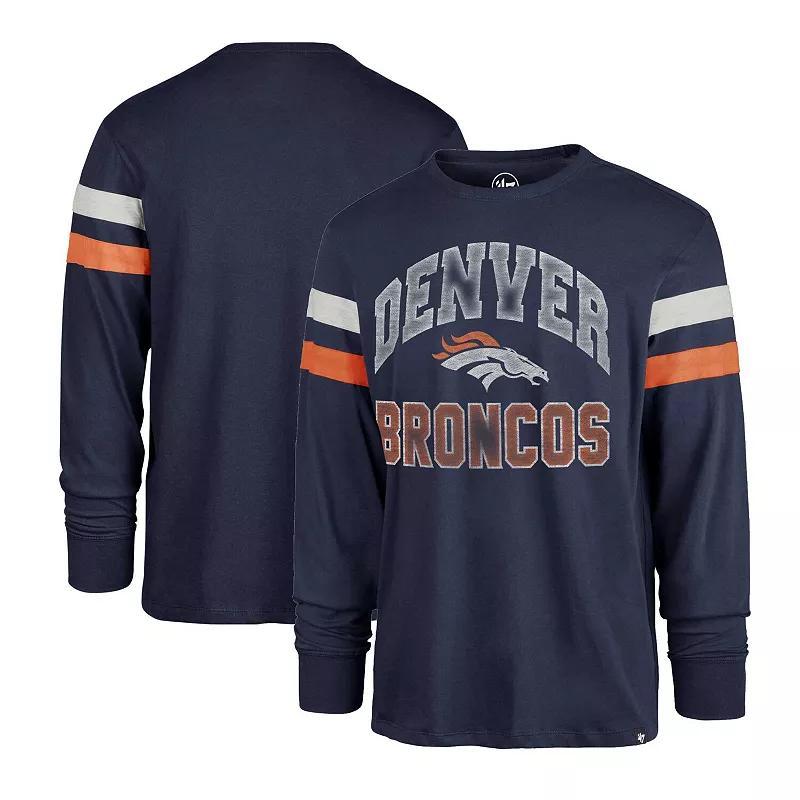 Mens 47 Denver Broncos Irving Long Sleeve T-Shirt Blue Product Image