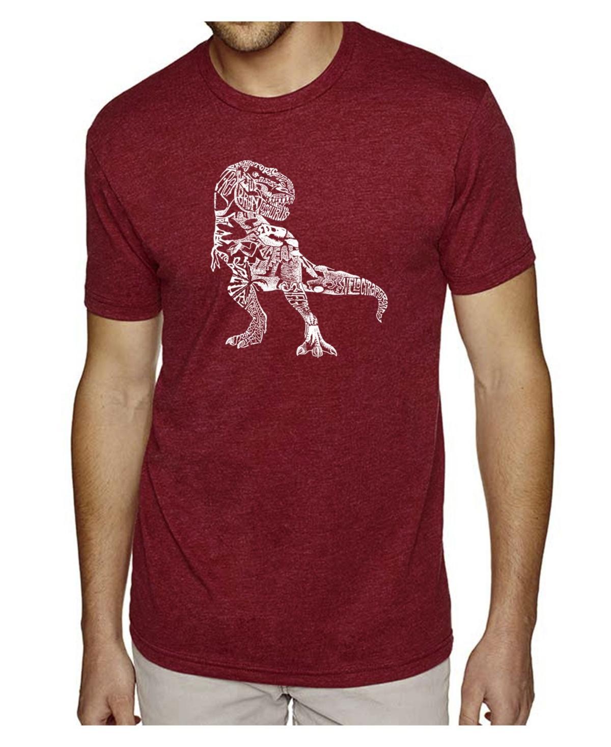 La Pop Art Mens Premium Blend Word Art T-Shirt - Dinosaur Product Image