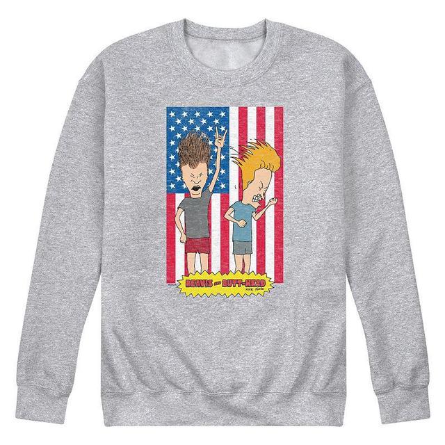 Mens Beavis And Butthead Americana Sweatshirt Product Image