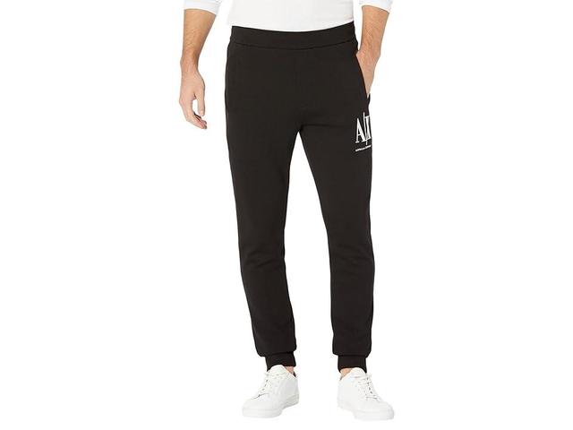 Armani Exchange Icon Cotton Pants w/ Embroidered Logo Men's Clothing Product Image