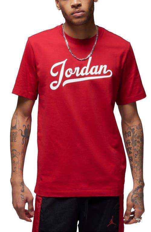 Nike Jordan Cotton Graphic T-Shirt Product Image