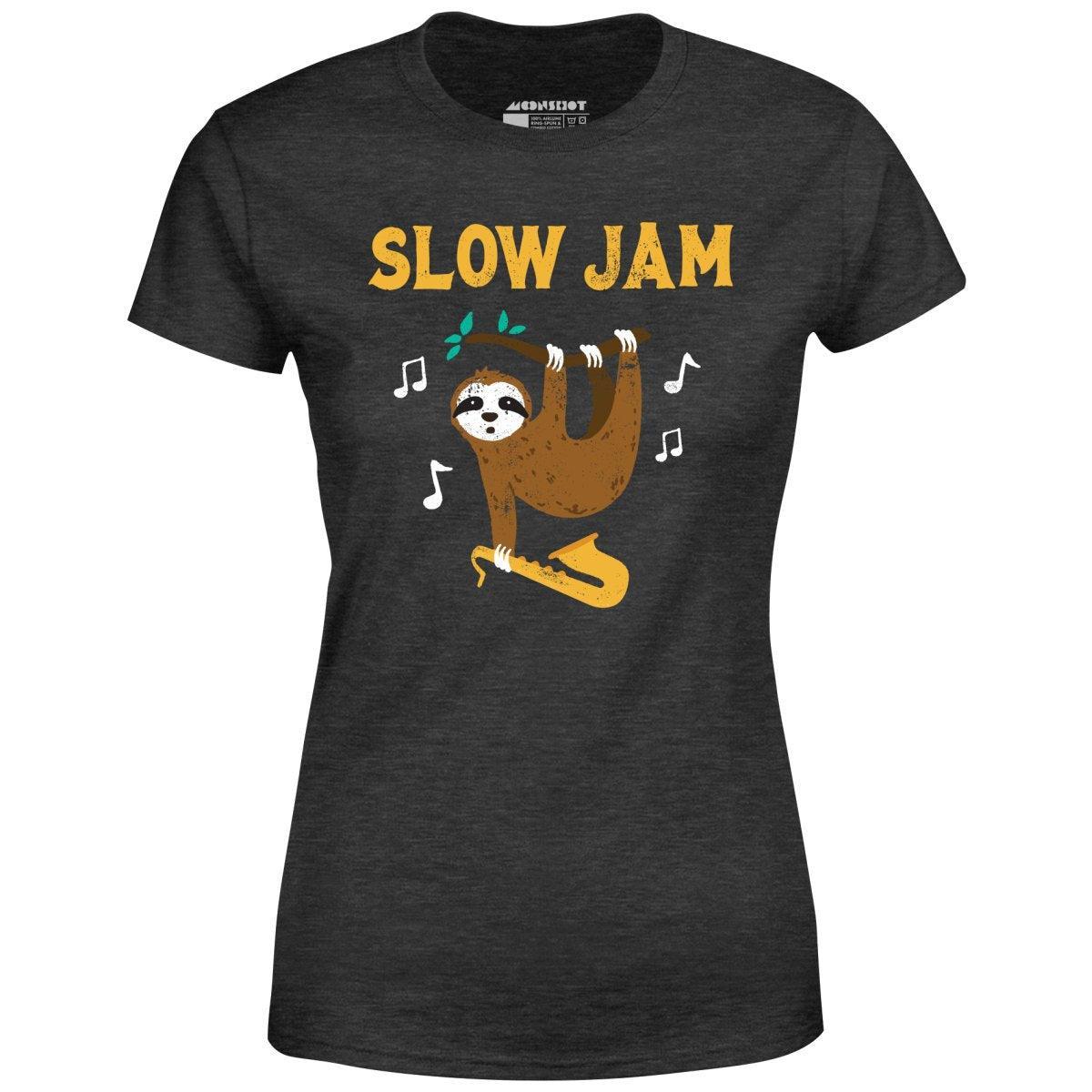 Slow Jam Sloth - Women's T-Shirt Female Product Image