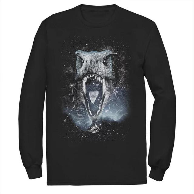 Mens Jurassic World T-Rex Roaring Constellation Tee Product Image