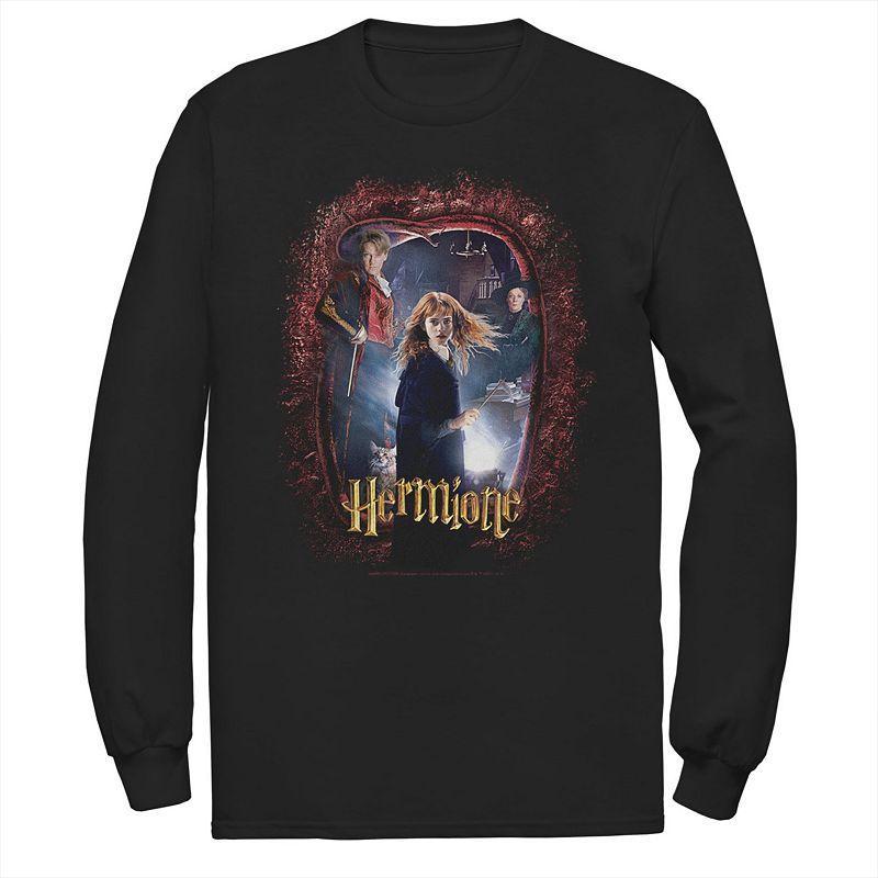 Mens Harry Potter And The Chamber Of Secrets Hermione Portrait Long Sleeve Graphic Tee Product Image