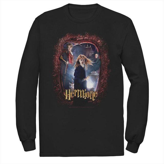 Mens Harry Potter And The Chamber Of Secrets Hermione Portrait Long Sleeve Graphic Tee Product Image