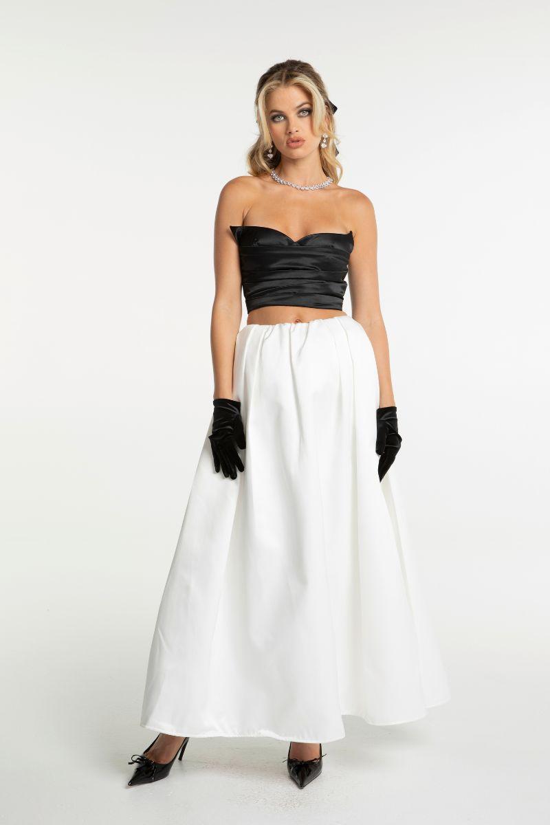 Sadie Skirt (White) Product Image