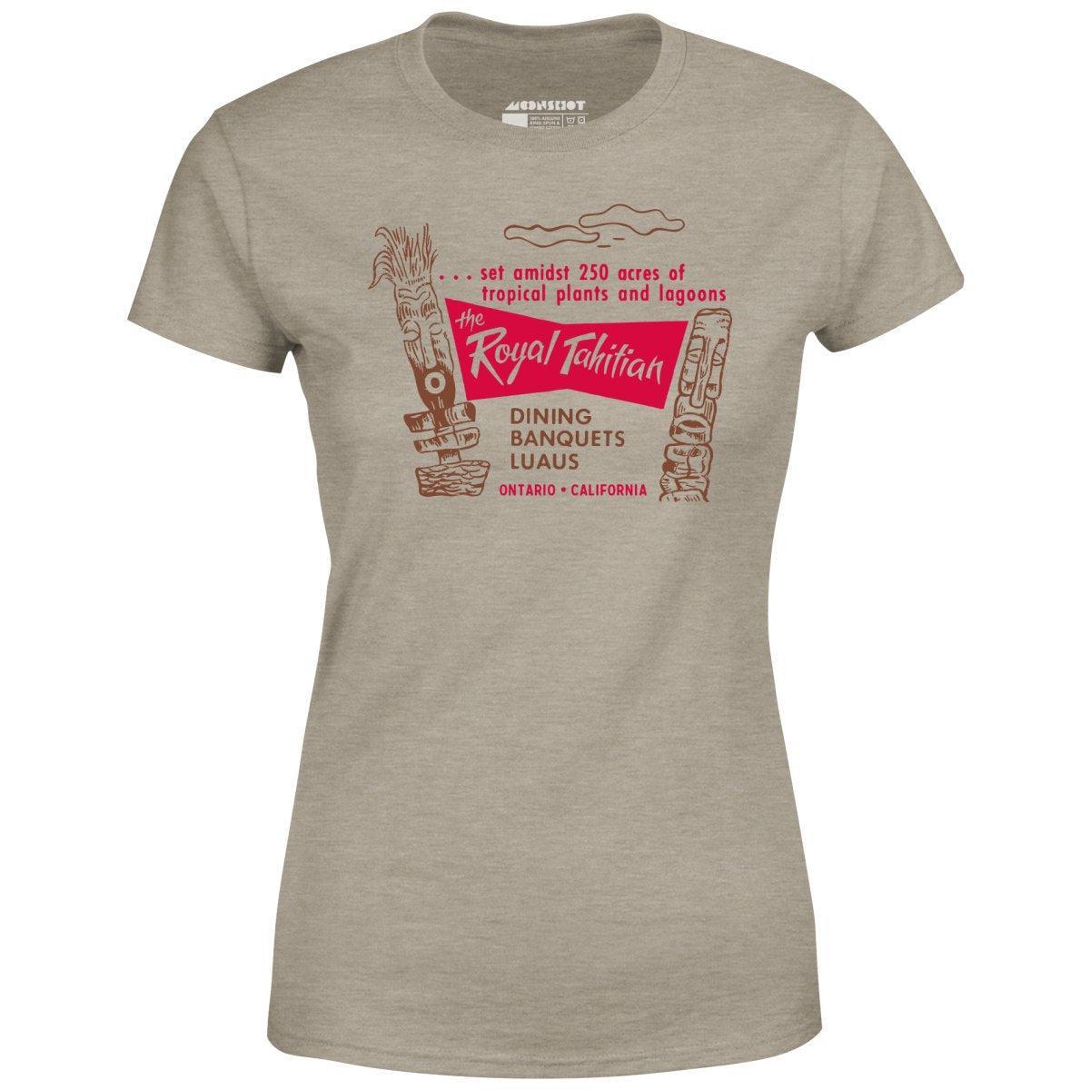 Royal Tahitian - Ontario, CA - Vintage Tiki Bar - Women's T-Shirt Female Product Image