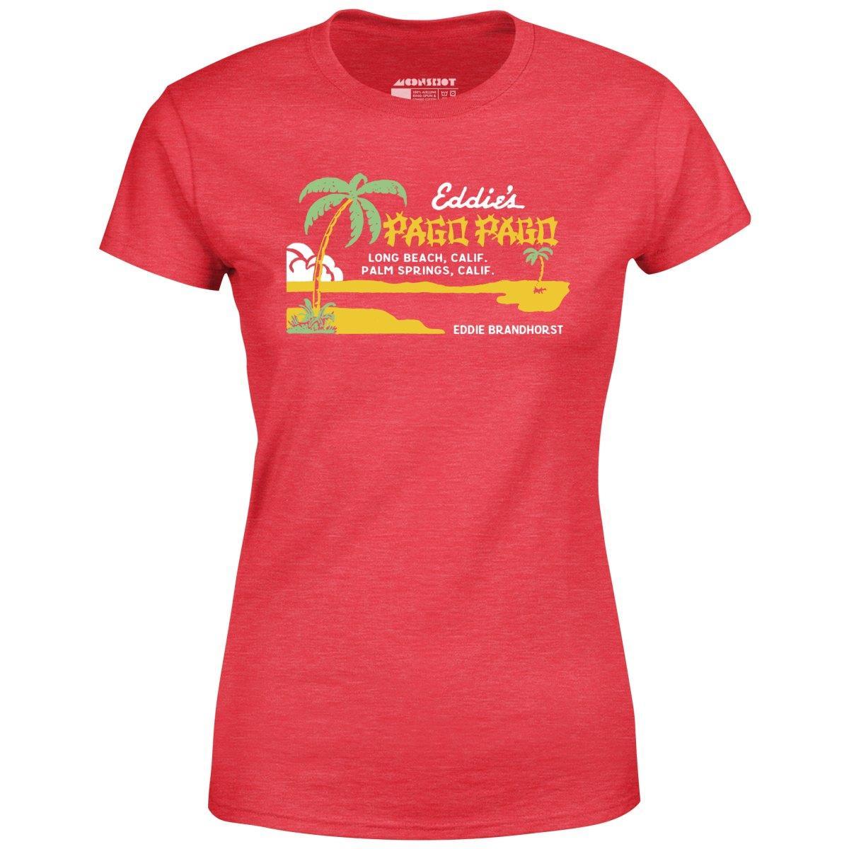 Eddie's Pago Pago - Palm Springs, CA - Vintage Tiki Bar - Women's T-Shirt Female Product Image