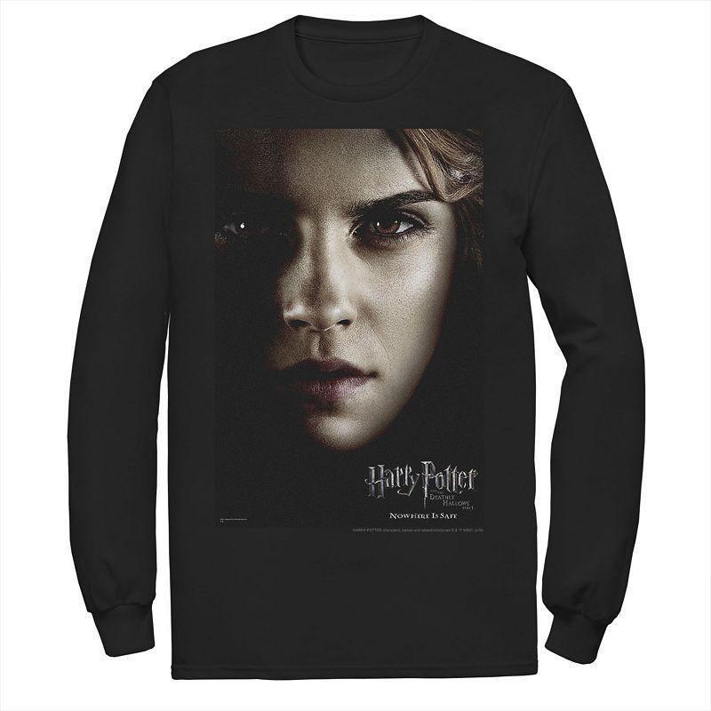 Mens Harry Potter Deathly Hallows Hermione Character Poster Tee Product Image