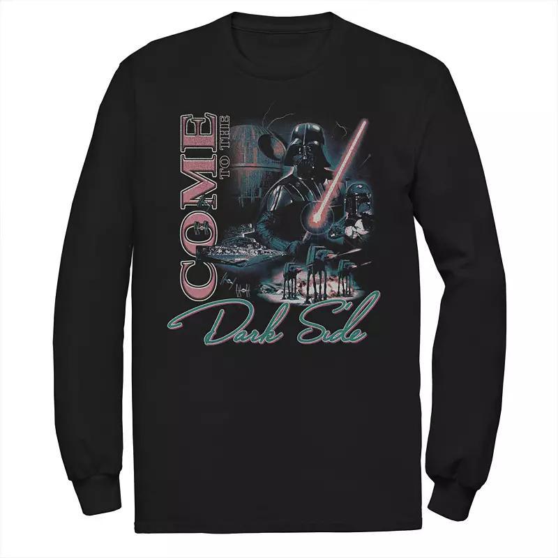 Disneys Star Wars Mens Dark Side Front Line Long Sleeve Tee Product Image