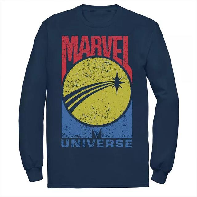 Mens Marvel Universe Planet Logo Tee Blue Product Image