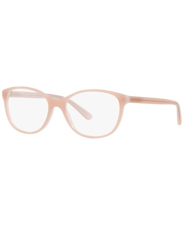 LensCrafters EC2008 Womens Cat Eye Eyeglasses - Shiny Havana Product Image