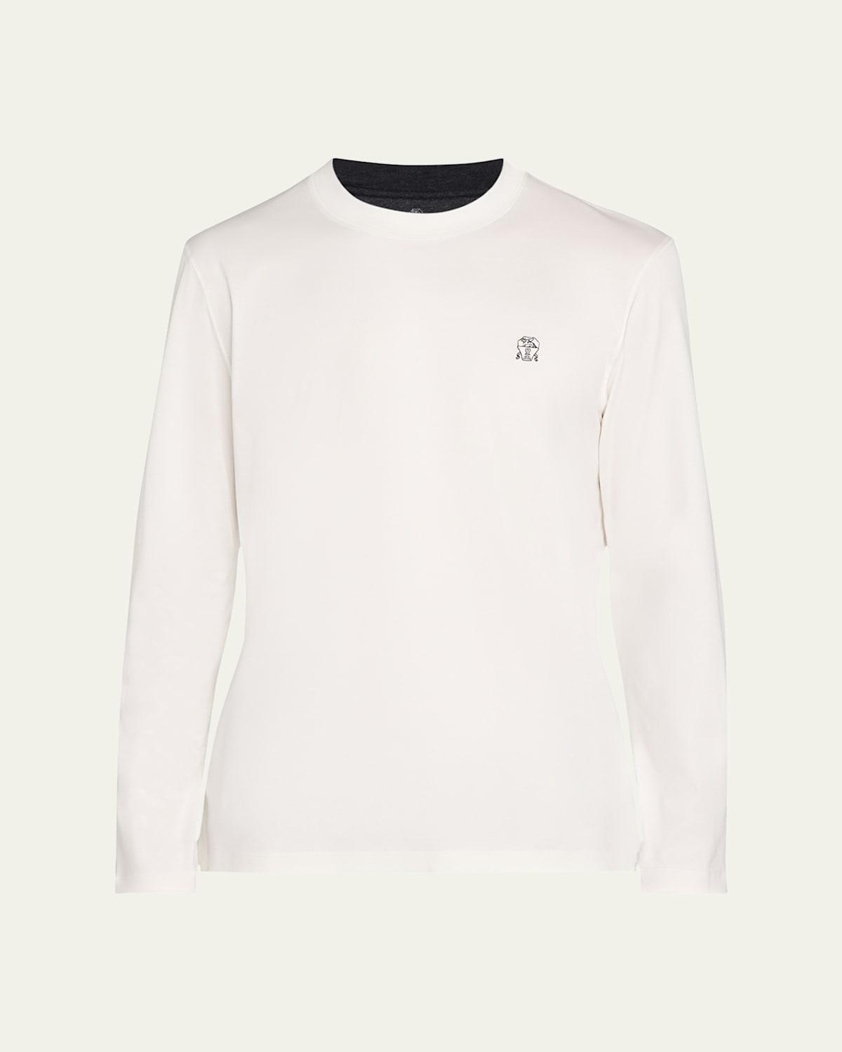 Mens Logo Long-Sleeve T-Shirt Product Image