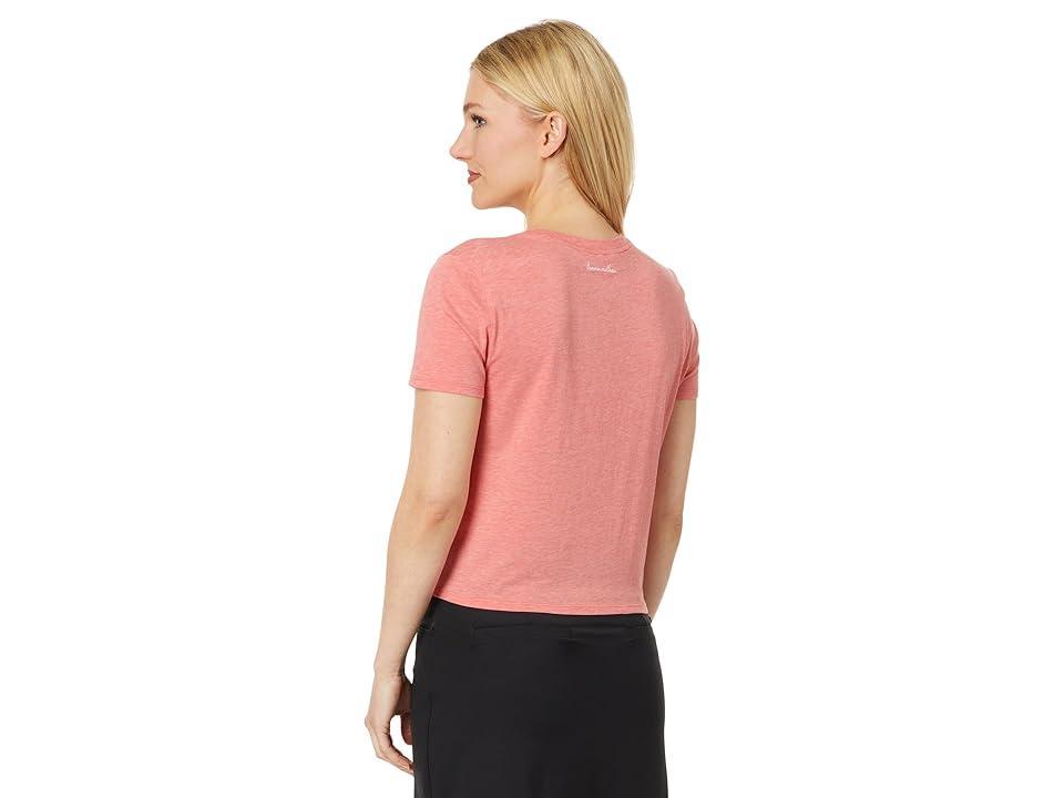 TravisMathew Dancing Light (Heather Shell ) Women's Clothing Product Image