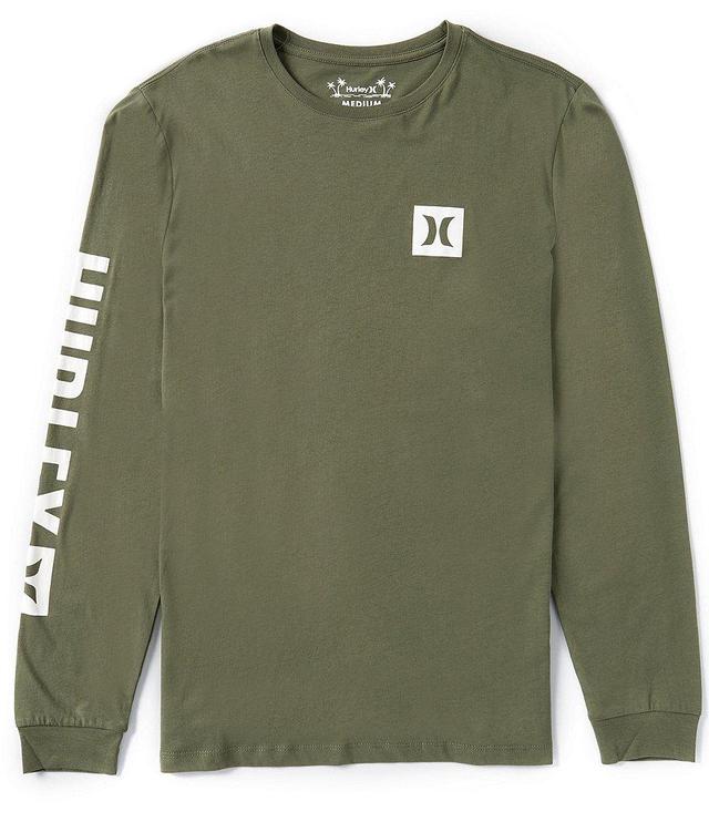 Hurley The Box Long-Sleeve Jersey T-Shirt Product Image