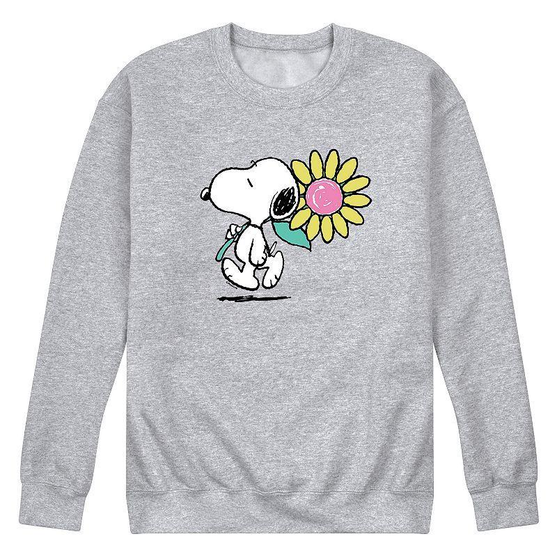 Mens Peanuts Snoopy Daisy Graphic Sweatshirt Product Image