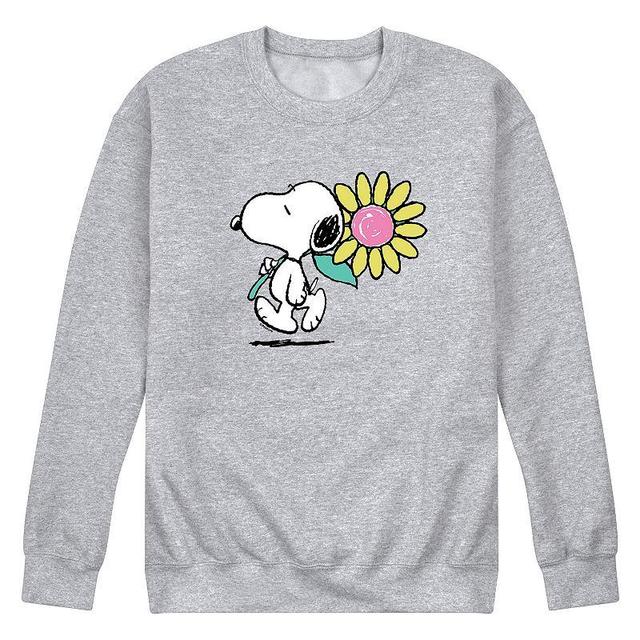 Mens Peanuts Snoopy Daisy Graphic Sweatshirt Product Image