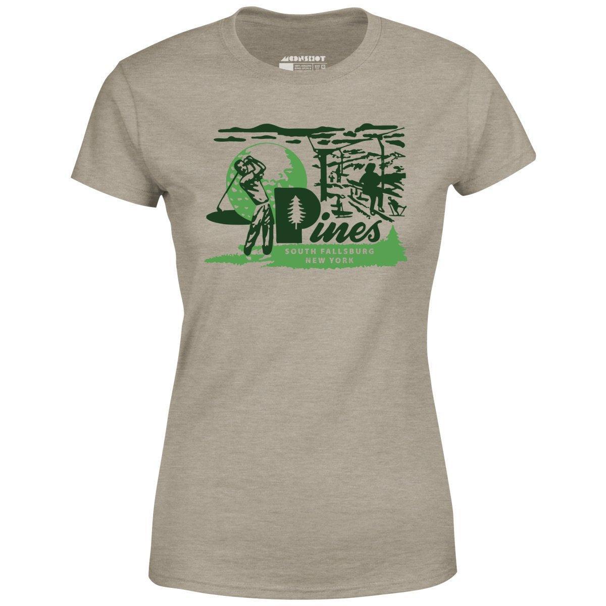 The Pines Resort - South Fallsville, NY - Women's T-Shirt Female Product Image