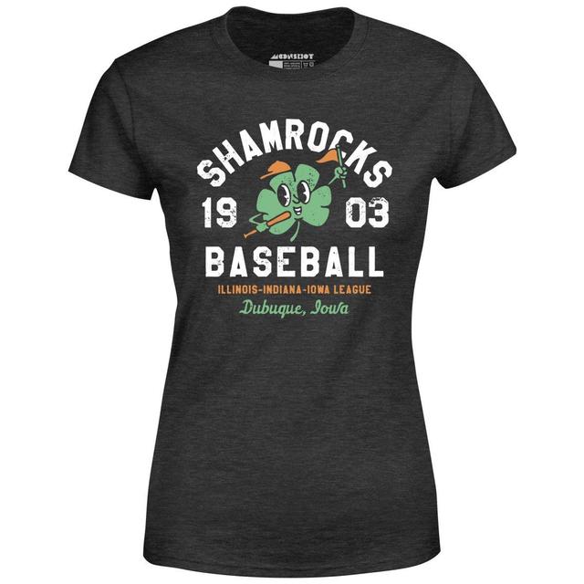 Dubuque Shamrocks - Iowa - Vintage Defunct Baseball Teams - Women's T-Shirt Female Product Image