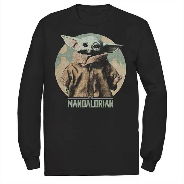 Mens Star Wars The Mandalorian The Child Faded Portrait Tee Product Image