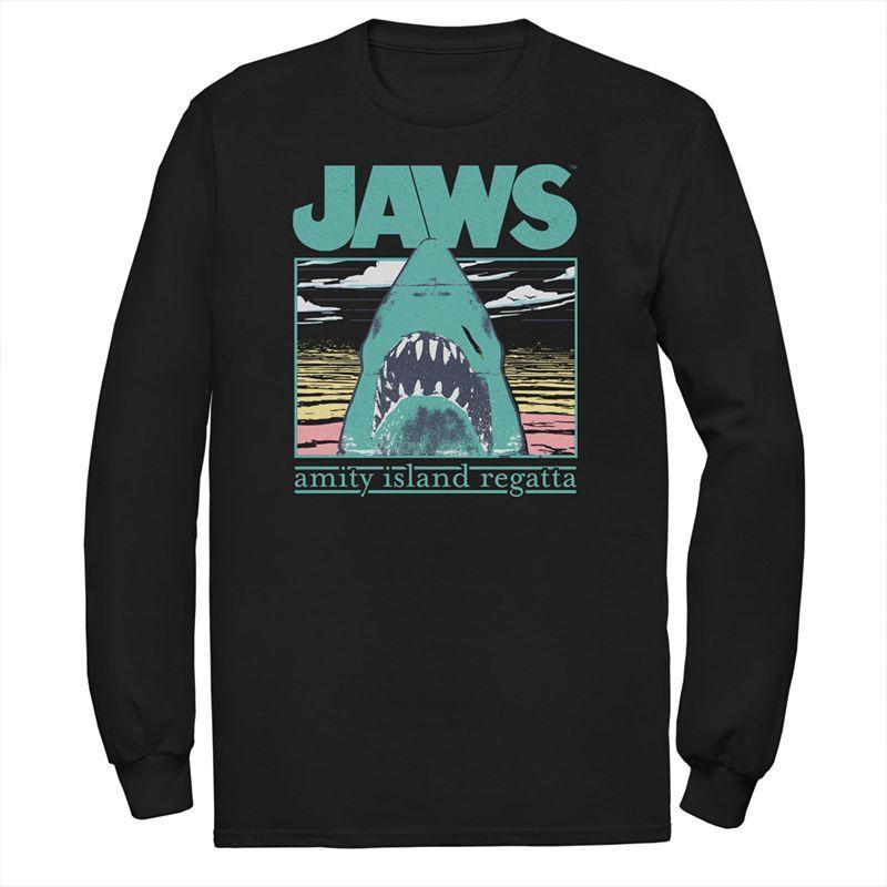 Mens Jaws Logo Tee Black Product Image