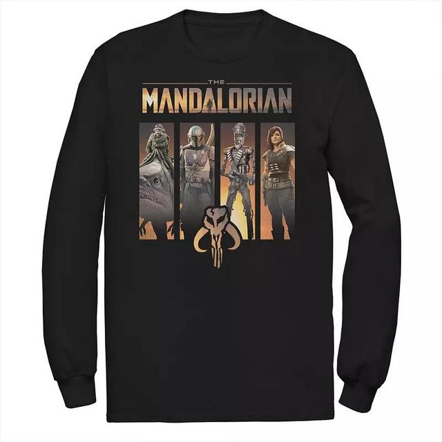 Mens The Mandalorian Character Panel Tee Product Image