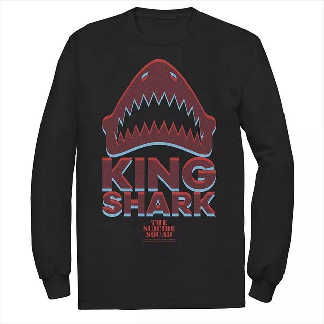 Mens The Suicide Squad King Shark Sharktooth Logo Tee, Boys Product Image