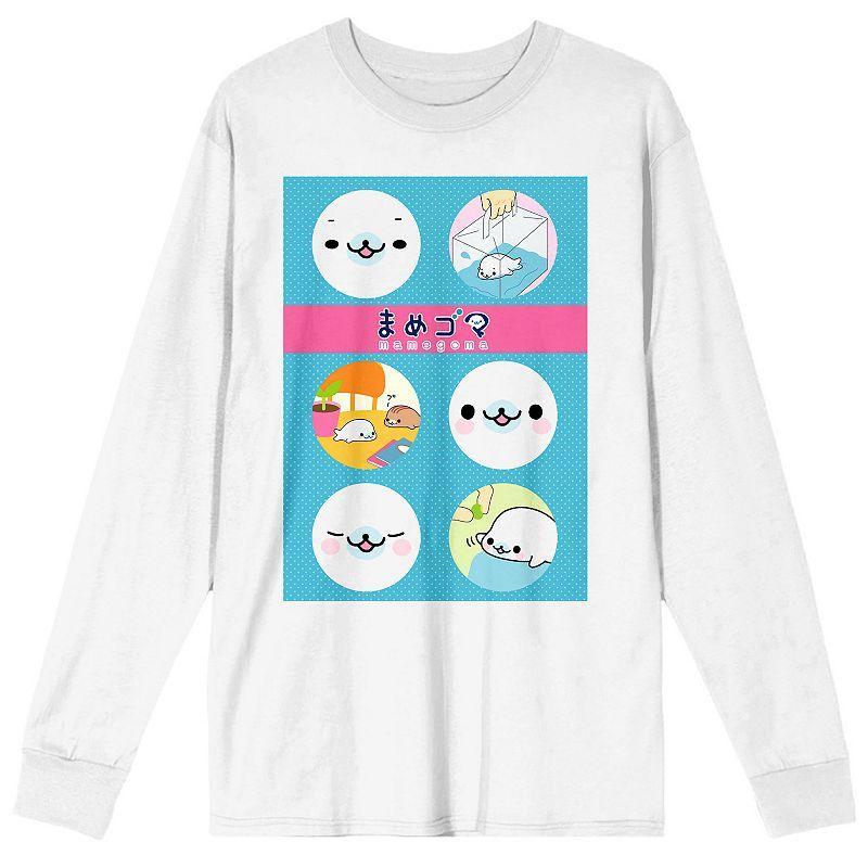 Mens Mamegoma Seal Character Long Sleeve Graphic Tee Product Image