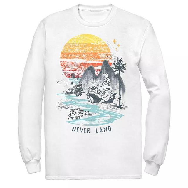 Mens Disney Peter Pan Mermaids In Never Land Tee Product Image