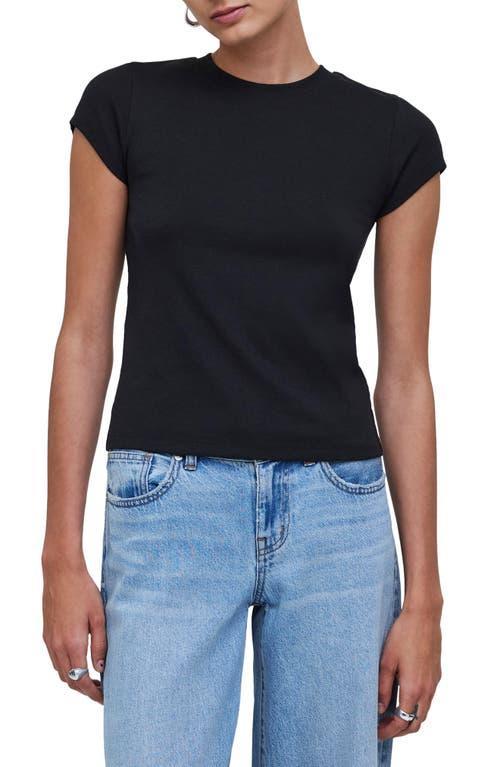 Madewell Supima Cotton Rib T-Shirt Product Image