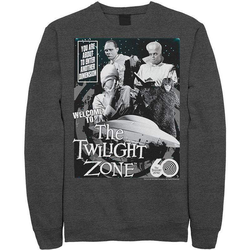 Mens CBS The Twilight Zone Comic 60th Sweatshirt Product Image