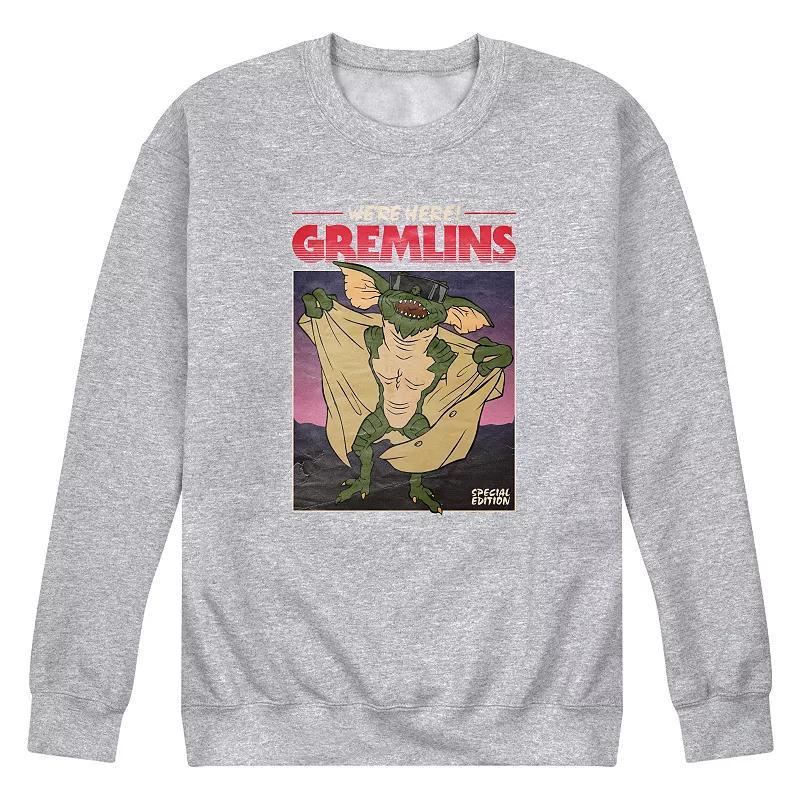 Mens Gremlins Movie Poster Fleece Sweatshirt Product Image