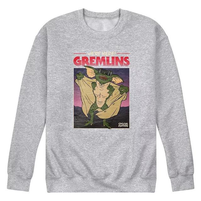 Mens Gremlins Movie Poster Fleece Sweatshirt Product Image