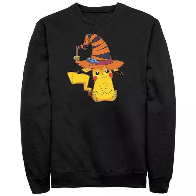 Mens Pokmon Pikachu Witch Costume Hat Sweatshirt Product Image