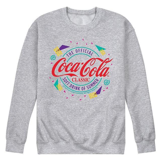 Mens CocaCola 90s Logo Graphic Sweatshirt Product Image