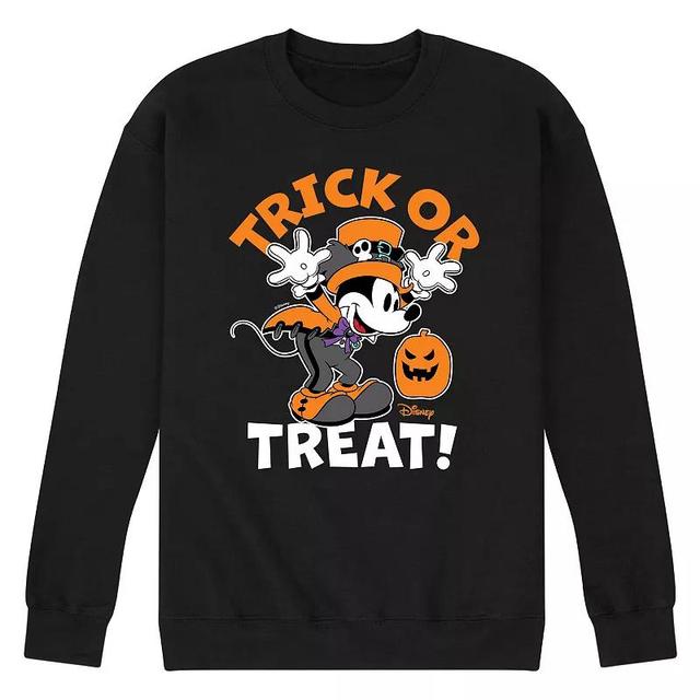 Disneys Mickey Mouse Mens Trick Or Treat Fleece Sweatshirt Product Image