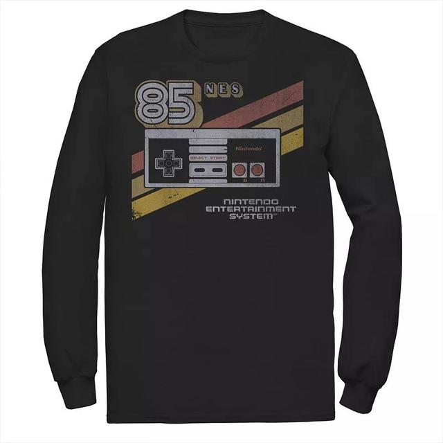 Mens Nintendo NES Controller Retro Stripe 85 Tee Product Image