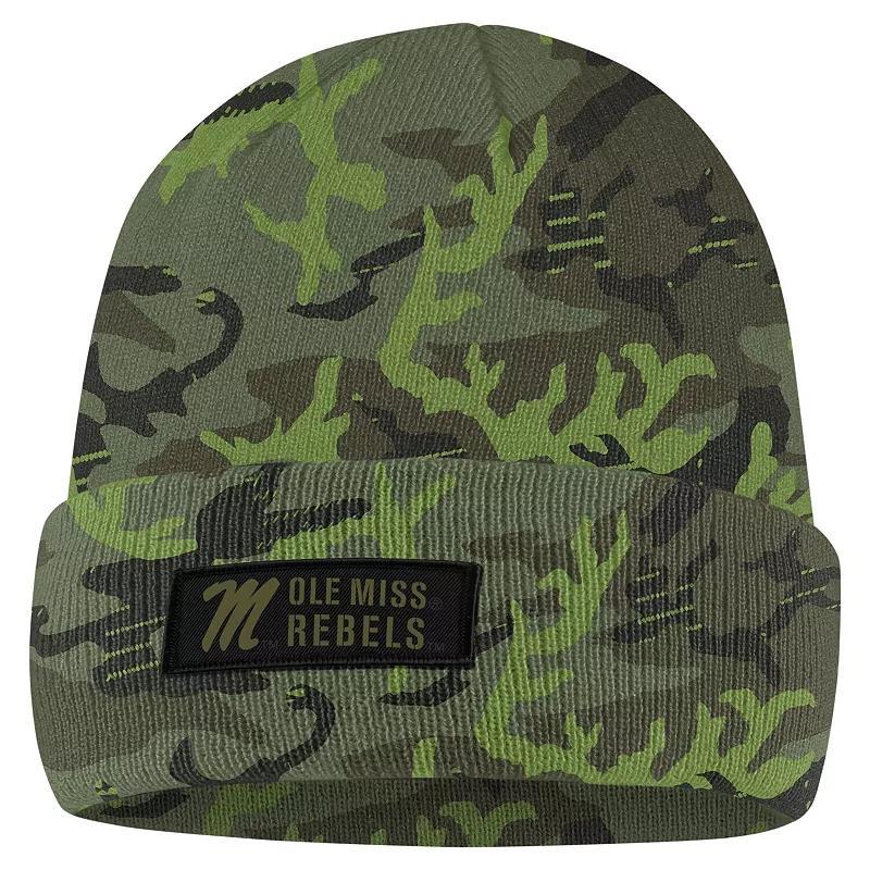 Mens Nike Camo Florida Gators Military Pack Cuffed Knit Hat Product Image