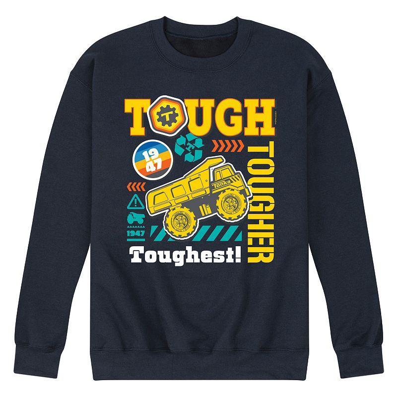 Mens Tonka Tough Tougher Toughest Fleece Sweatshirt Blue Product Image