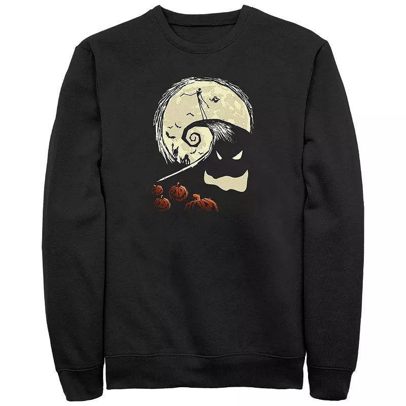 Disneys The Nightmare Before Christmas Jack On Oogie Boogie Hill Mens Graphic Fleece Product Image