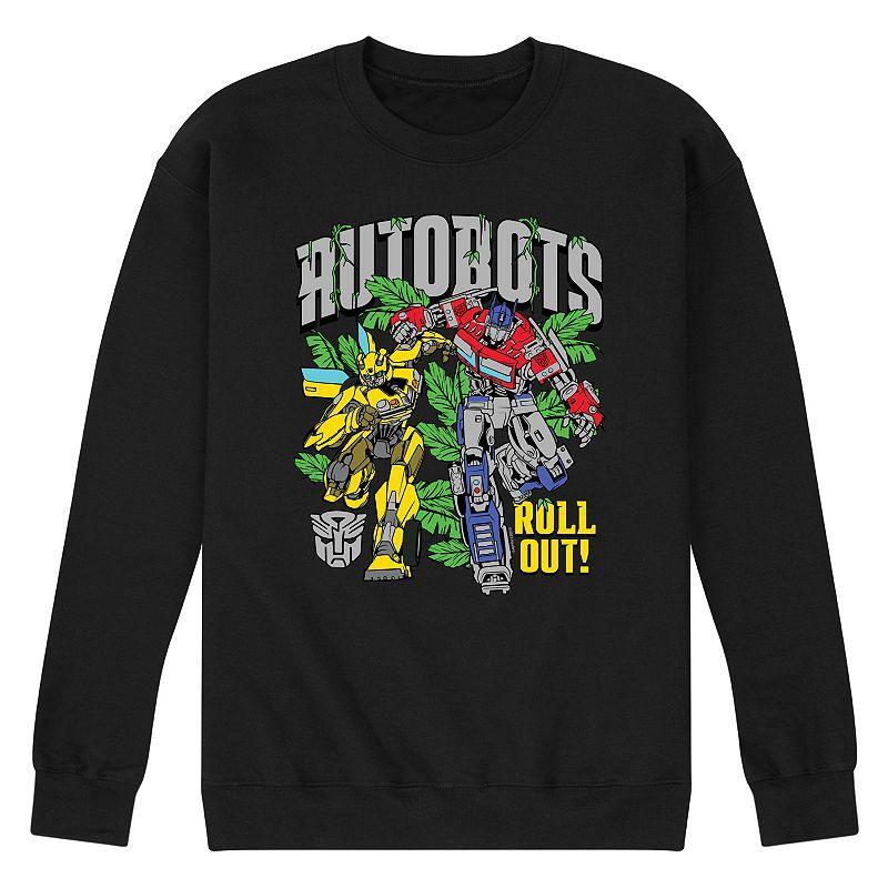 Mens Transformers Autobots Roll Out Fleece Sweatshirt Product Image